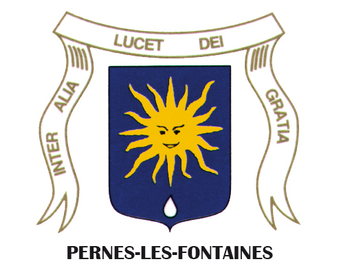Le Soleil et la Perle Blason de Pernes