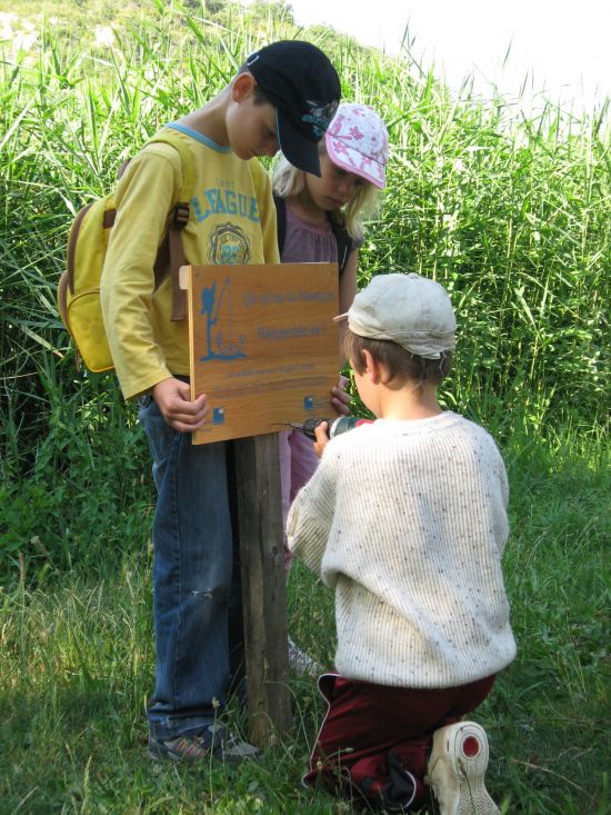 ecole de Sault au Lac de Monieux